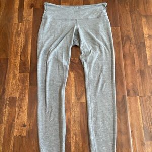 Lululemon wunder under full length grey leggings